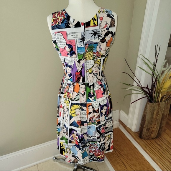 Comic Strip Dress - Picture 1 of 2
